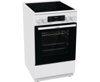 Kuchenka elektryczna GORENJE GECS5C70WA, AirFry, Programy Parowe, AquaClean, GentleClose, 50cm